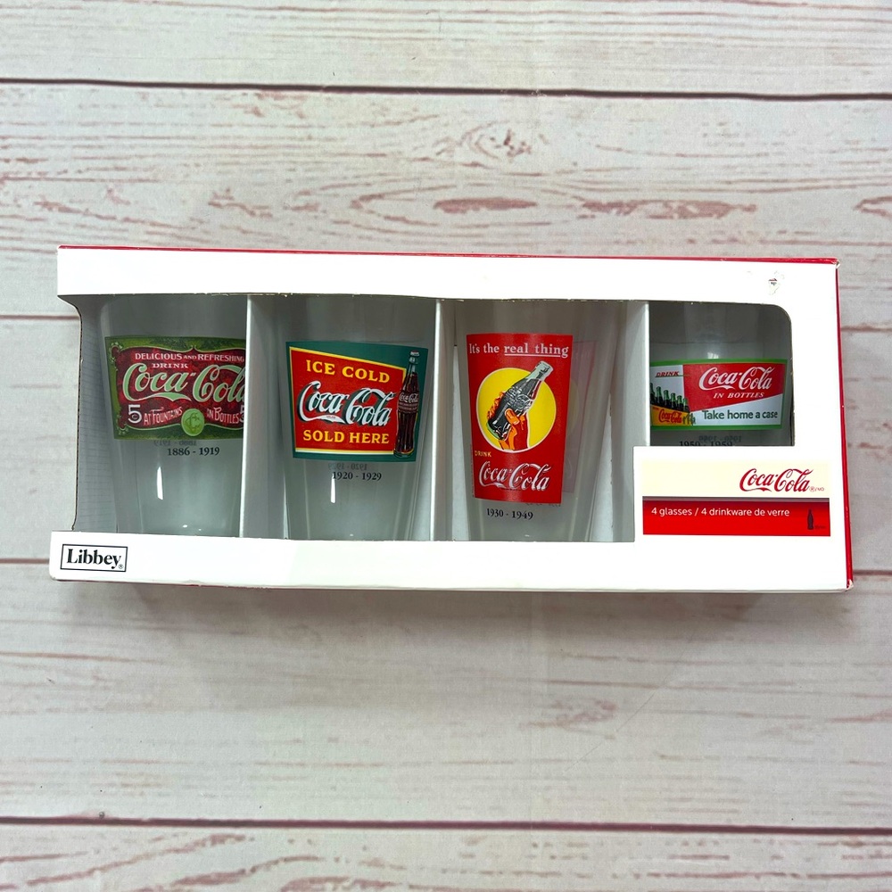 Coca-Cola Collectors Edition Cup Set